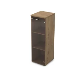 Шкаф со стеклянными дверьми GLOSS LINE 9НП.017.3 Teakwood