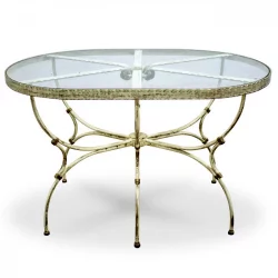 Маленький обеденный стол Прованс овальный 1200ммкс800мм х750мм / 1200ммx800мм h750мм