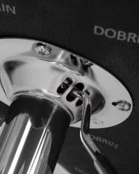 Стул барный DOBRIN BARNY Серый велюр MJ9-75