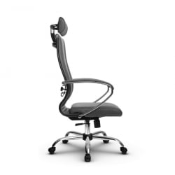 Кресло офисное МЕТТА Комплект 35, Основание 17833 Комплект 2 Серое