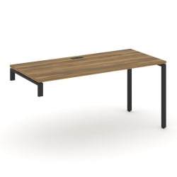 Стол надставка на опорную тумбу CОНCЕПТ CН.ОСН-004 Сандал Янтарный Черный / CONCEPT CN.OSN-004