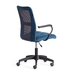 Компьютерное кресло STAFF флок/ткань, синий/серый, 32/W-12