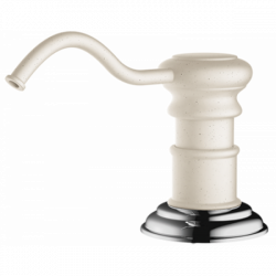 Дозатор Омоикири Для Моющего Средства Ом-01-Вх Латунь/Белый / Omoikiri Om-01-Wh