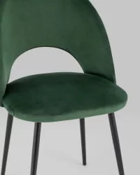 Стул Меган велюр Зеленый