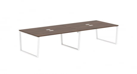 Бенч-система ЕДИС ЕВВСТ 3513 Дуб Денвер темный Белый / EDIS EVWST