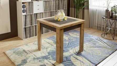 Дизайнерский стол Хьюстон тип 3 Дуб Вотан/Моод Темный