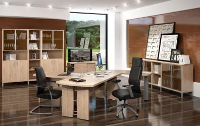 Кабинет руководителя БОРН набор 6 Орех Даллас