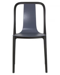 Стул обеденный ДОБРИН АДЭМ (черный/серо-голубой) 4 шт / DOBRIN ADAM