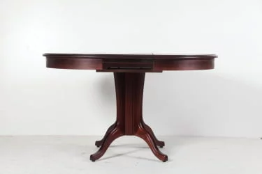 Стол из массива дерева Орион-5 (d1100) тон 9м