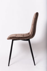 Стул со спинкой OKC 1225 ткань Коричневый