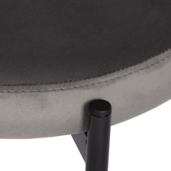 Стул REVO (mod. 7033) / 1 шт. в упаковке ткань/металл, 47х54х82 см, высота до сиденья 47 см, серый barkhat 26/черный