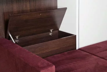 Мебель-трансформер Смарт 1 3-в-1 1400 левый Ясень шимо темный