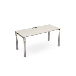 Стол рабочий, прямолинейный ГЛОСС ЛИНЕ НСР-П.004.1 Иворй / GLOSS LINE Ivory