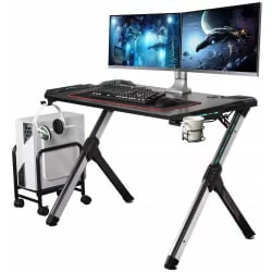 Геймерский стол Eureka R1-S Черный