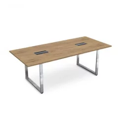 Стол переговорный ГЛОСС ЛИНЕ НСП-О.939 Теаквоод / GLOSS LINE Teakwood