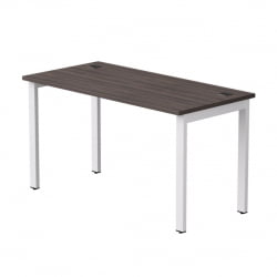 Стол прямой на металлокаркасе, опоры 45 гр Everprof EVO 254S003 Дуб Пасадена Белый