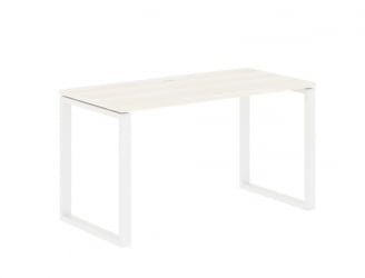 Стол письменный EDIS EQST 1367 Ясень Траун Белый
