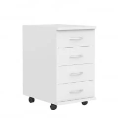 Тумба подкатная ТМ-4 Белый