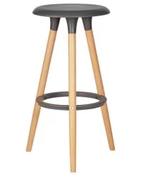 Табурет барный DOBRIN ROYCE Темно-серый GR-04