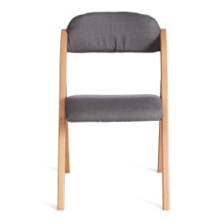 Стул FRUTTO (mod. 05) дерево, серый хлопок , 46,5 x 60 x 77 см, Grey (Cерый) А 13/ натуральный