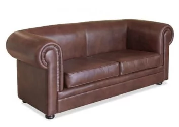 Диван двухместный Версаль Темно-коричневая