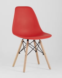 Стул Еамес Стйле ДСВ красный (разборный каркас) / Eames Style DSW