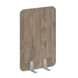 Перегородки на металлических опорах на фетровых подпятниках Р-лине ДП.Ф-80-120 Тиквуд Темный / R-line DP.F-80-120