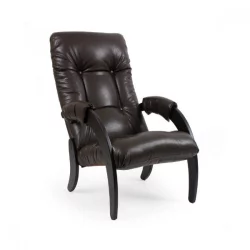 Кресло Модель 61 венге / Антик крокодил