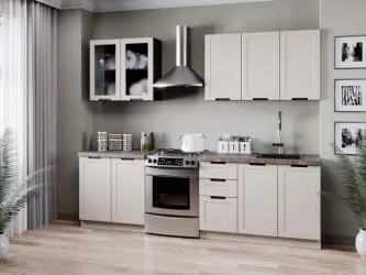 Кухонный гарнитур Джамис 2600 Черный Кашмир