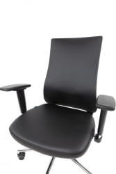 Офисное кресло CHAIRMAN 500 LUX БП экокожа Черный
