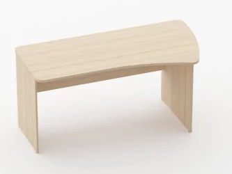 Стол эргономичный Глассй 1.12.16Пр Венге / Glassy