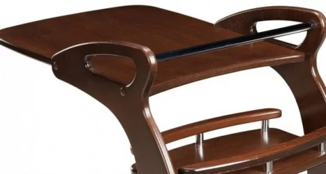 Подкатной столик Фаворит Миланский орех