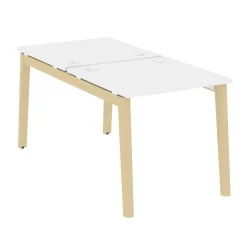 Рабочая станция ONIX WOOD OW.D.RS-2.0.8 Белый Бриллиант/Светлый