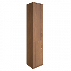 Шкаф высокий узкий левый Рива А.СУ-1.3 Л Орех Гварнери / Riva