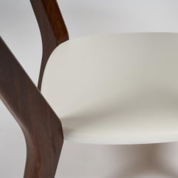 Стол квадратный GOODWIN МДФ/дерево, 65*65*50 см, белый