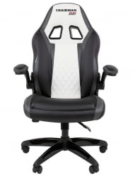 Игровое кресло CHAIRMAN Chairman гаме 15 Черный Серый Белый / game