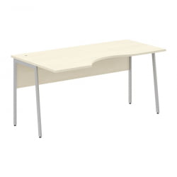 Стол эргономичный левый IMAGO Plus СА-1P(Л) Клен Серый