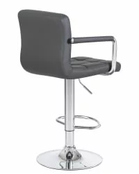 Стул барный DOBRIN KRUGER ARM Серый