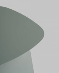 Журнальный столик Leyre металл зеленый