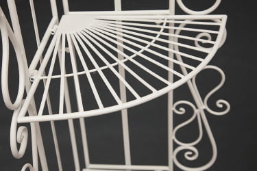 Этажерка Secret De Maison 001 стальной сплав, 50х35х160см, butter white