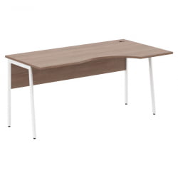 Стол эргономичный правый IMAGO Plus СА-1P(Пр) Ясень шимо Белый