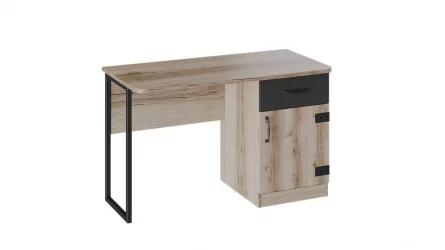 Стол для школьника Окланд ТД-324.15.02 Фон Черный/Дуб Делано