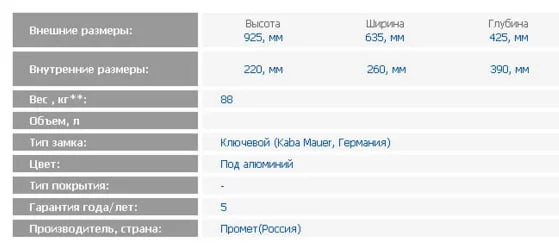 Депозитная ячейка ДБ-8 С.ДГЛ / DB-8 S.DGL