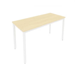 Стол письменный на металлокаркасе SLIM SYSTEM С.СП-5.1 Клен-Белый