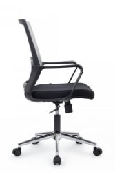 Кресло Минт РCХ М1029МБЕ Серый/Черный / Mint RCH M1029MBE