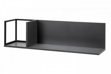 Полка навесная CITY 400955831h Графит
