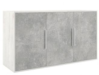 Креденция 3 двери B-TONE BTN36140331 Сосна Бетон светлый