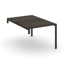 Двойной стол-надставка на опорную тумбу CONCEPT CN.DSN-001 Дуб Мали Антрацит