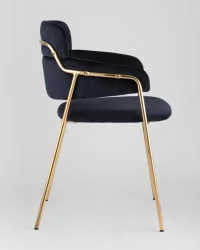 Стул Полин Темно-синий