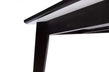 Стол обеденный Пегас 160x95 Эмаль белая Морилка Орех